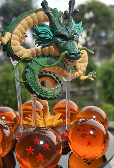 MEGAPACK SHENLONG 17CM+ ESFERAS 4.5CM + EXHIBIDOR