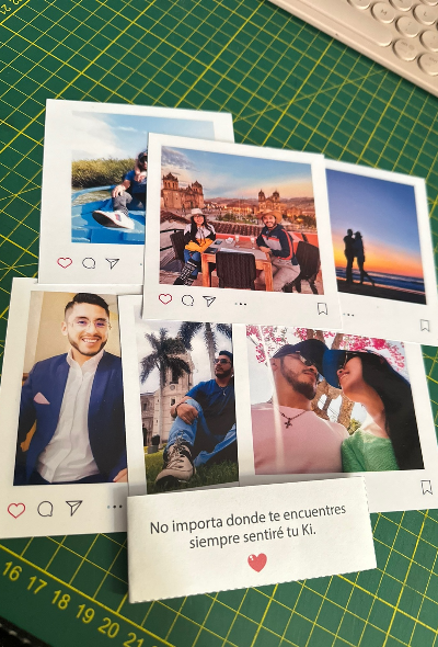6 fotos estilo Polaroid | adhesivas