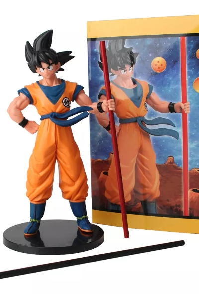 Son Goku Dragon Ball Z - Goku Con Vaculo Sagrado